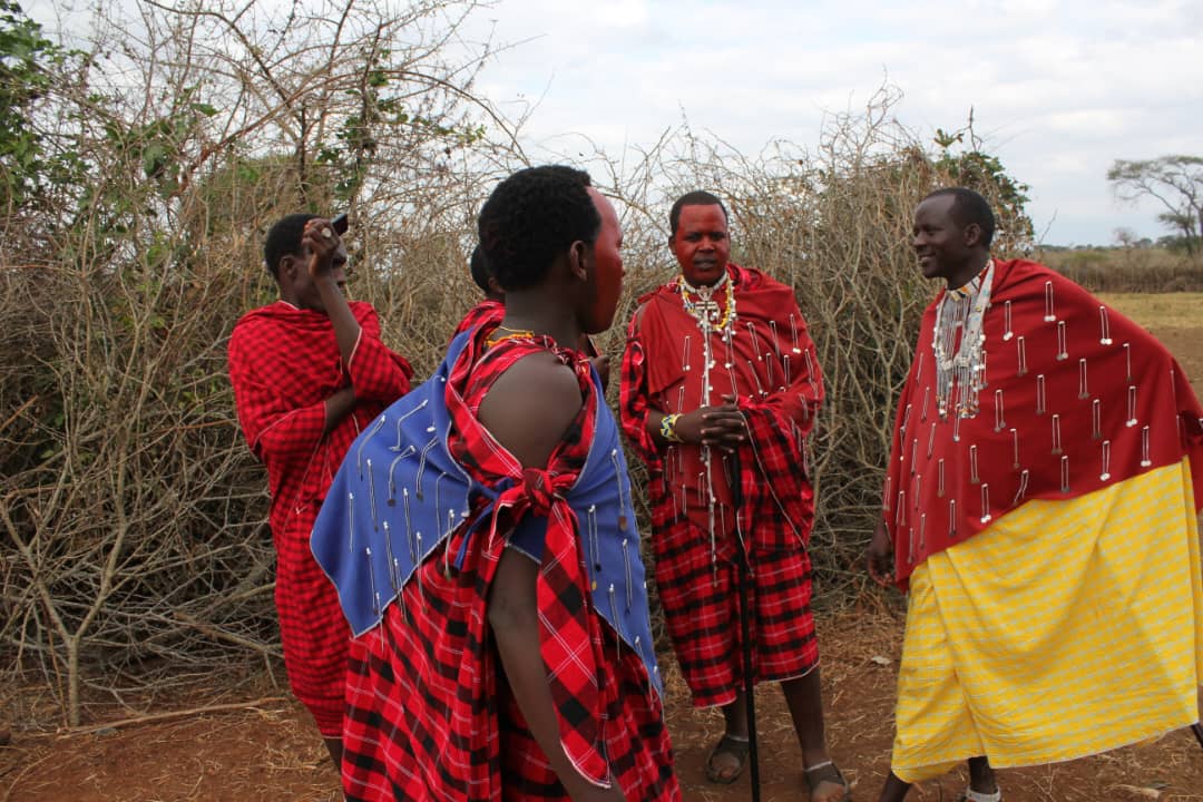 Maasai warriors