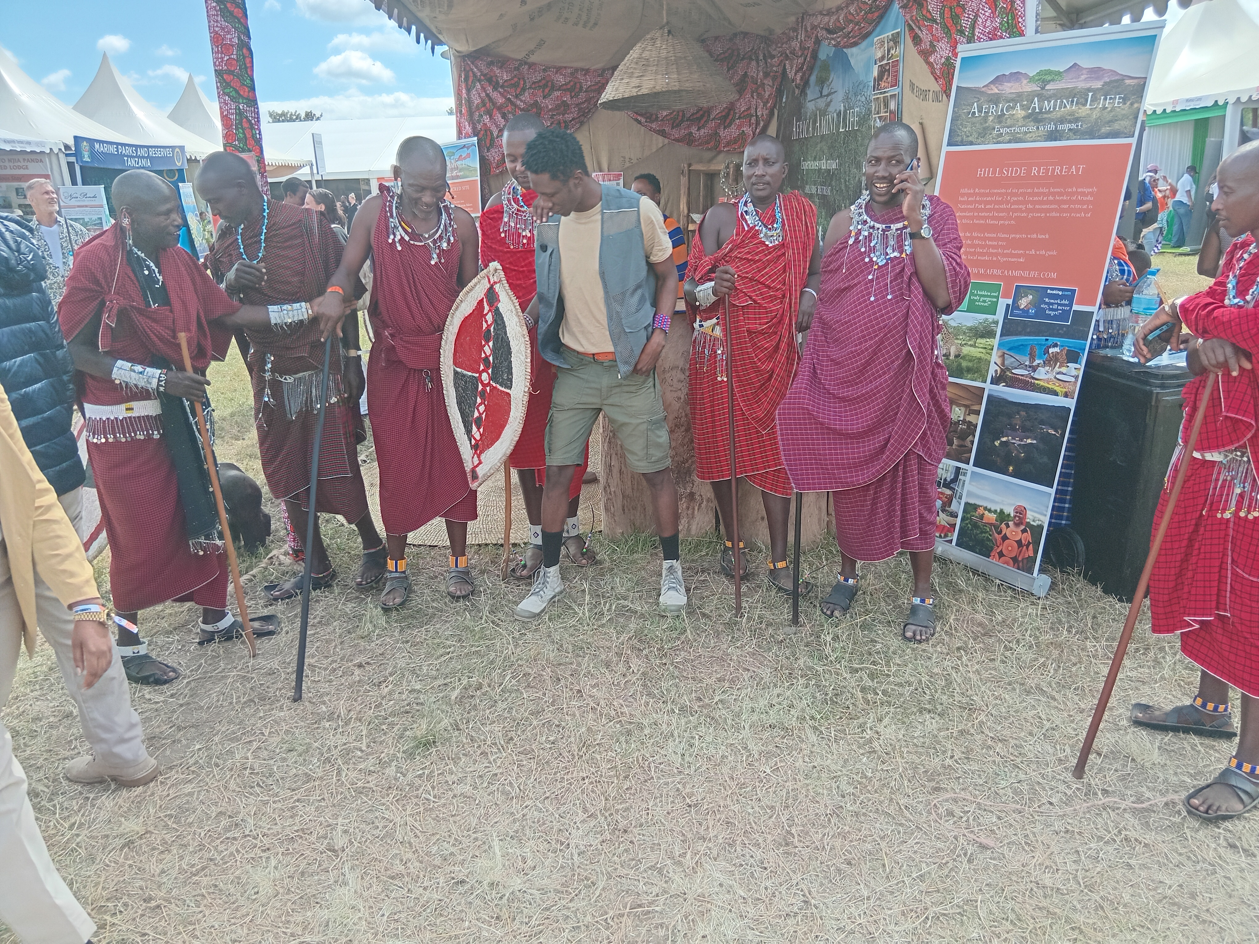 Maasai warriors
